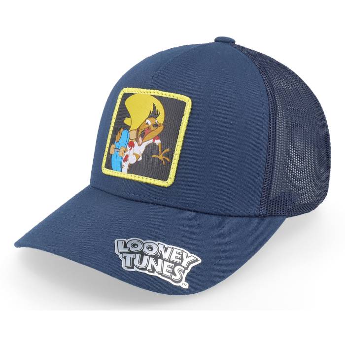 Looney Tunes 【 Speedy Gonzales Skateboard Navy Trucker Men Blue 】 紺色 ネイビー トラッカー メンズ 青色 ブルー|スニケス