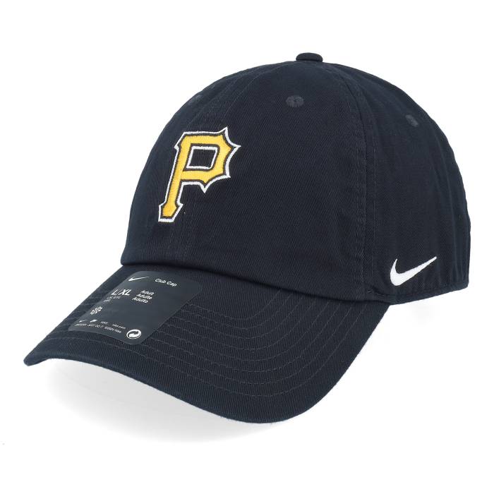Nike Mlb 【 Pittsburgh Pirates Club Black Dad Cap - Nike Men Black 】 ピッツバーグ 海賊団 クラブ 黒色 ブラック キャップ 帽子 メンズ 黒色 ブラック｜スニケス