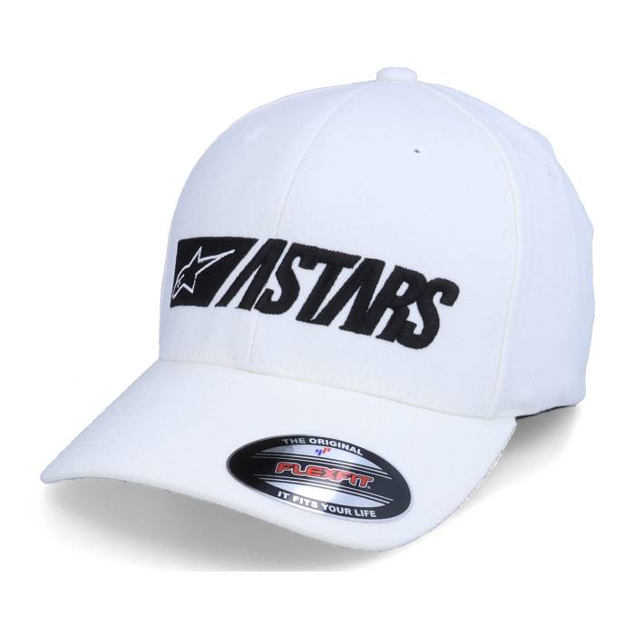 アルパインはやりっ子 Alpinestars 【 Reblaze Hat White Flexfit Men White 】 白いこと 白いこと メンズ 白いこと 白いこと