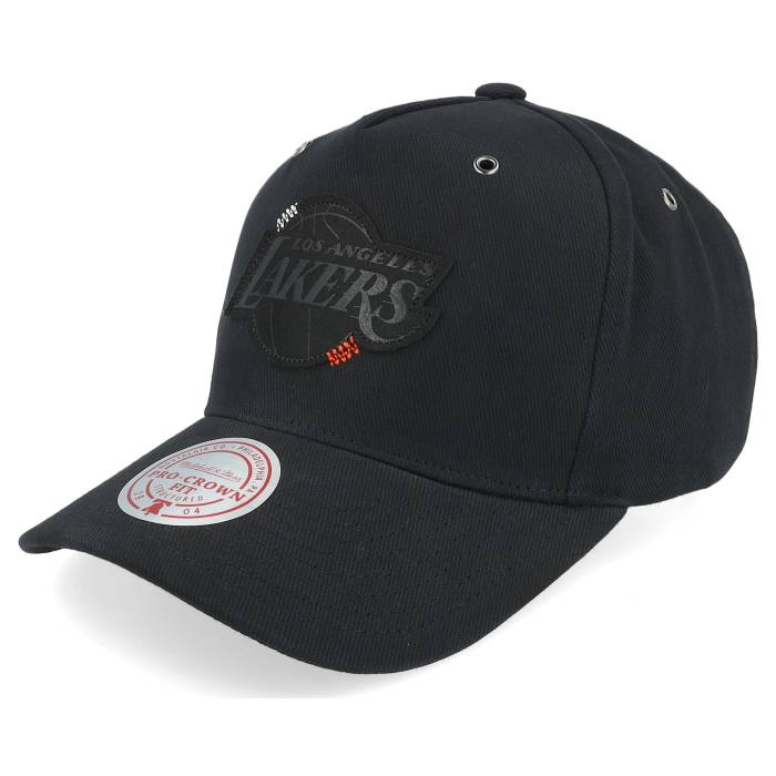 ミッチェル&ネス Mitchell & Ness 【 Hatstore Exclusive X Los Angeles Lakers Engraved Black Adjustable Men Black 】 Lakers レイカーズ 黒色 ブラック メンズ 黒色 ブラック｜スニケス