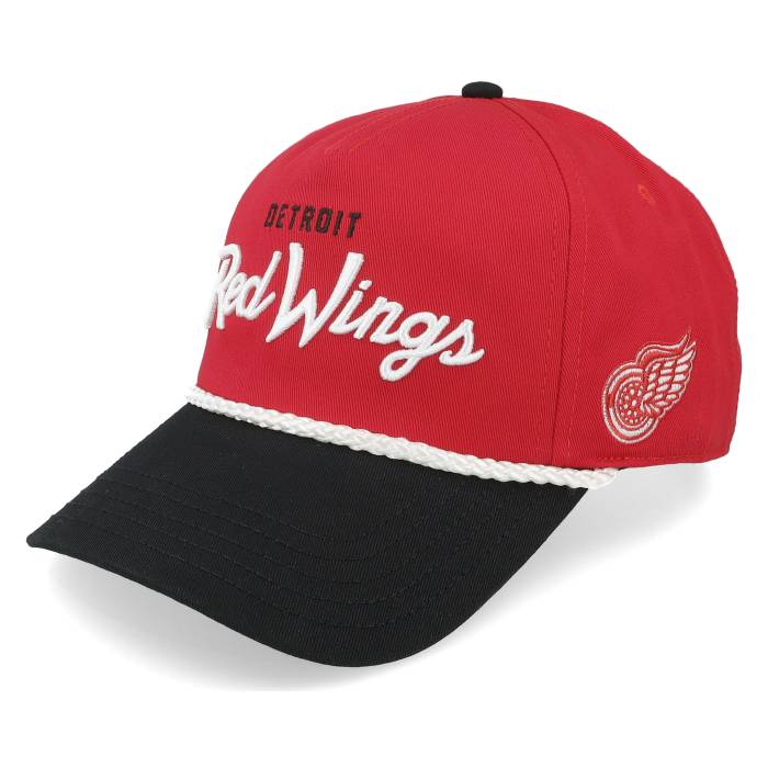 アメリカンニードル American Needle 【 Detroit Red Wings Roscoe Red/Black Adjustable Men Red 】 デトロイト Red 赤・レッド メンズ Red 赤・レッド