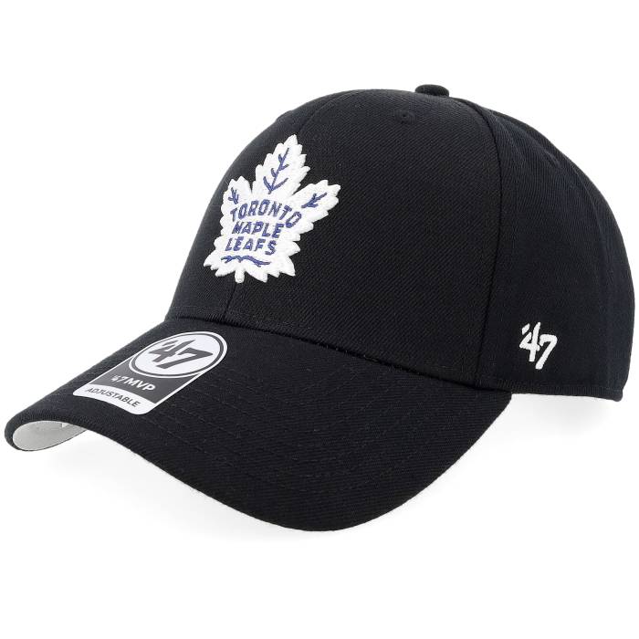 フォーティーセブンブランド 47 Brand 【 Toronto Maple Leafs Mvp Black/White Adjustable Men Black 】 トロント メンズ 黒色 ブラック|スニケス