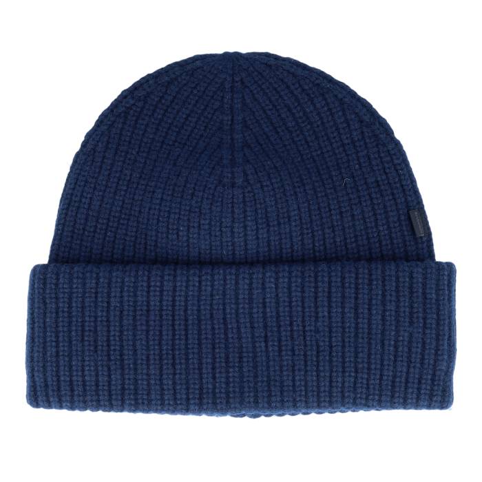 【 Chunky Beanie Navy Cuff Men Blue 】 キャップ 帽子 紺色 ネイビー メンズ 青色 ブルー