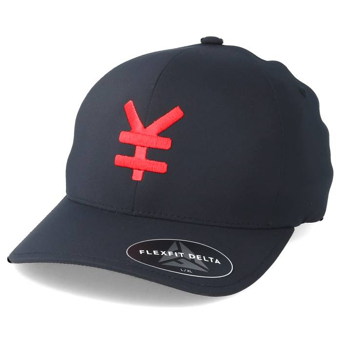 Yapan 【 Yen Delta Black/Red Flexfit Men Black 】 メンズ 黒色 ブラック｜スニケス
