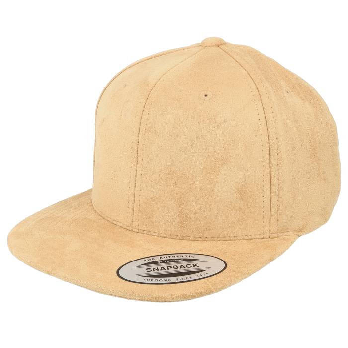 ユーポン Yupoong 【 Khaki Suede Snapback Men Beige 】 カーキ スエード・スウェード Snapback スナップバック バッグ メンズ ベージュ｜スニケス 15,675円