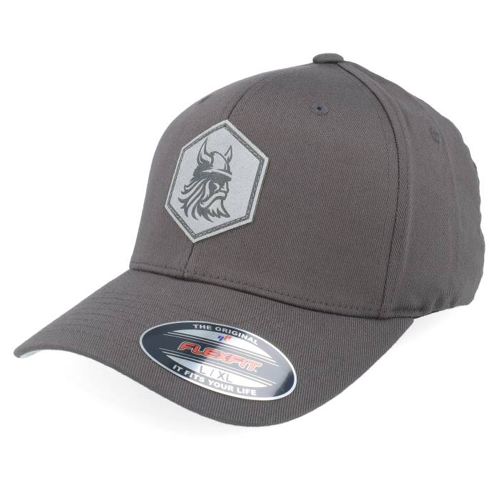 Vikings 【 Bearded Viking Helmet Dark Grey Flexfit Men Grey 】 Helmet ヘルメット 灰色 グレー メンズ 灰色 グレー｜スニケス