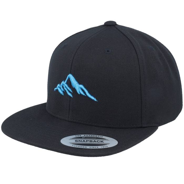 Wild Spirit 【 Mountain 3D Blue/Black Snapback Men Black 】 Snapback スナップバック バッグ メンズ 黒色 ブラック|スニケス