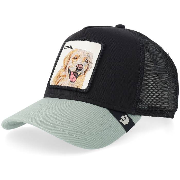 Goorin 【 The Loyal Dog Void A-Frame Trucker Men Black 】 トラッカー メンズ 黒色 ブラック