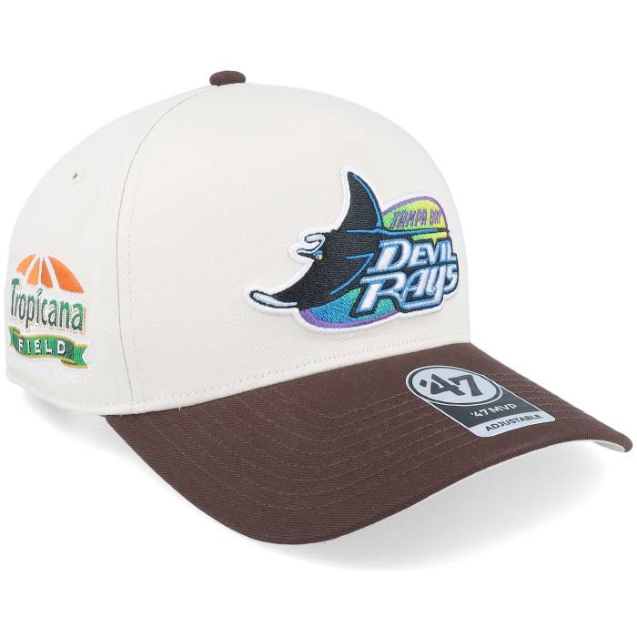 フォーティーセブンブランド 47 Brand 【 Hatstore Exclusive X Tampa Bay Rays Coops Dua Sure Shot Mvp Dt Sand/Brown Adjustable Men Beige 】 レイズ メンズ ベージュ|スニケス