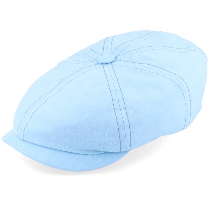 ステットソン Stetson 【 Hatteras Organic Cotton Sustainable Blue Flatcap Men Blue 】 青色 ブルー メンズ 青色 ブルー