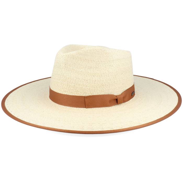 ブリクス英トン Brixton 【 Jo Straw Rancher Natural Straw Hat Men Beige 】 自然的 メンズ ベージュ