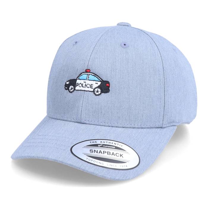 Kiddo Cap 【 Kids Police Car Heather Grey Adjustable Kids Grey 】 heather ヘザー 灰色 グレー ジュニア キッズ 灰色 グレー|スニケス