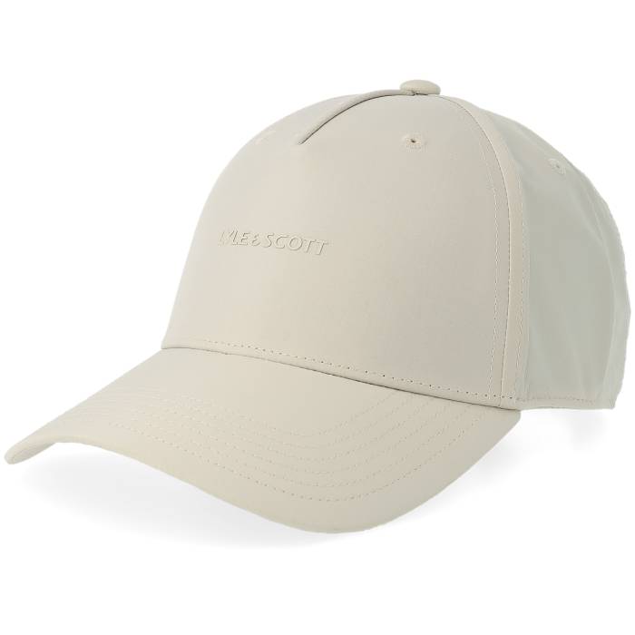 ライルアンドスコット Lyle & Scott 【 Shell Fabric Cap Cove A-Frame Adjustable Men Beige 】 shell シェル キャップ 帽子 メンズ ベージュ|スニケス