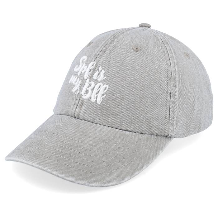 Abducted 【 Spf Is My Bff Washed Grey Dad Cap Men Grey 】 灰色 グレー キャップ 帽子 メンズ 灰色 グレー