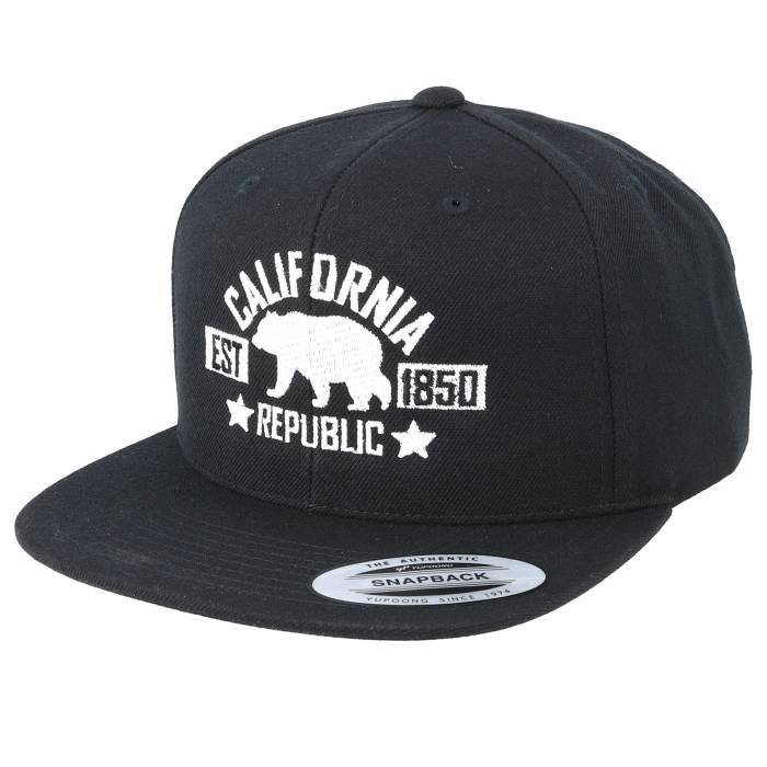 アイコニック Iconic 【 California Republic Black Snapback Men Black 】 カリフォルニア 黒色 ブラック Snapback スナップバック バッグ メンズ 黒色 ブラック|スニケス