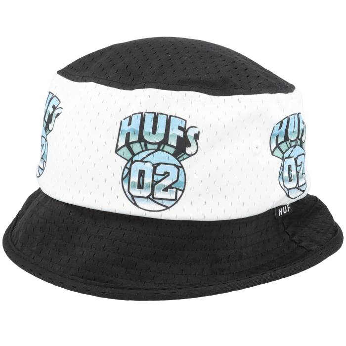 ハフ Huf 【 Basketball Mesh Black Bucket Men Black / White 】 篭球 黒いこと 黒いこと メンズ 黒いこと 黒いこと 白いこと 白いこと