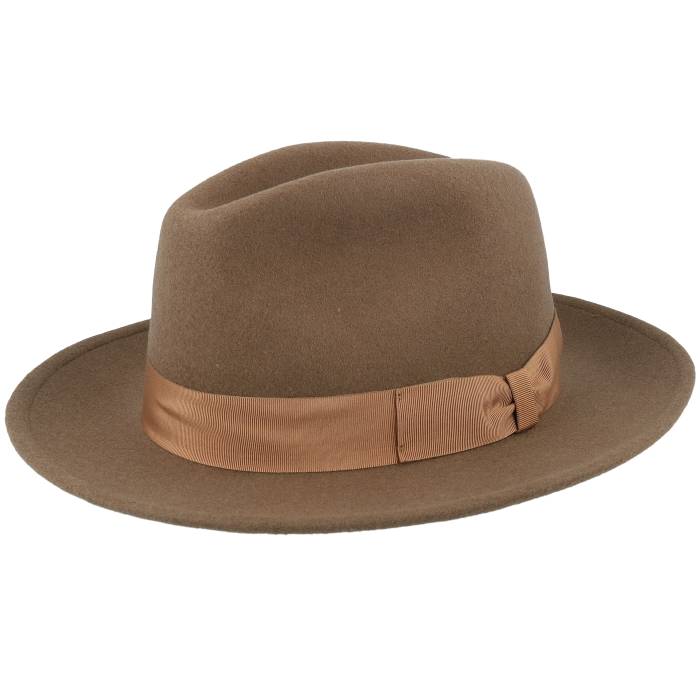 【★百貨店SALE★6/11十二時2時迄】【 Classico 5 Hat Light Brown Fedora Men Brown 】 赤銅色 赤銅色 メンズ 赤銅色 赤銅色