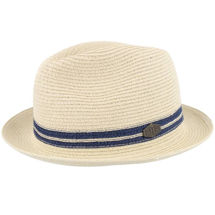 Mjm Hats 【 Duan Toyo Natural/Blue Straw Hat Men Beige 】 メンズ ベージュ|スニケス