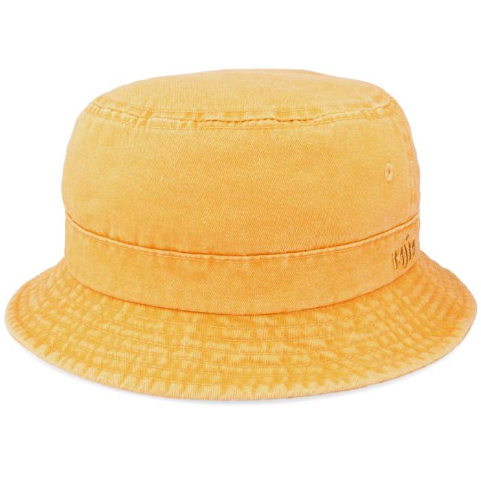 Mjm Hats 【 Dyed Cotton Twill Yellow Bucket Men Yellow 】 yellow 黄味がかった・黄色 メンズ yellow 黄味がかった・黄色