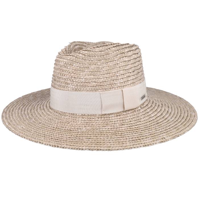 【★百貨店SALE★6/11真夜中2時迄】ブリクス米トン Brixton 【 Joanna Hat Smoke Grey Straw Hat Women Beige 】 薄墨色 薄墨色 レディース ベージュ