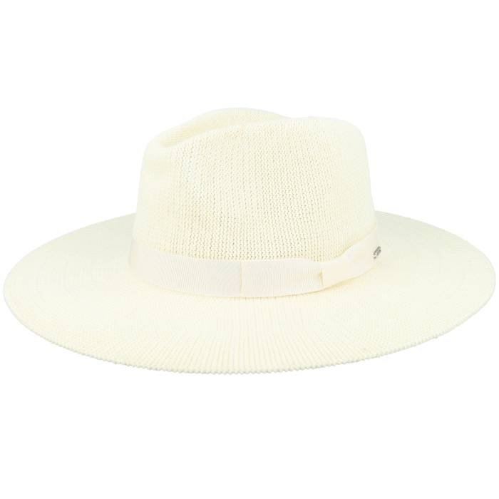ブリクス英トン Brixton 【 Lyons Knit Packable Hat Natural Fedora Women Beige 】 編み物 自然的 レディース ベージュ