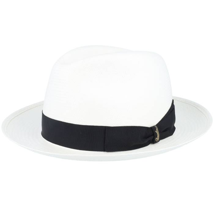 【★百貨店SALE★6/11真夜中2時迄】Borsalino 【 Natural Panama Hat Men White 】 自然的 メンズ 白いこと 白いこと