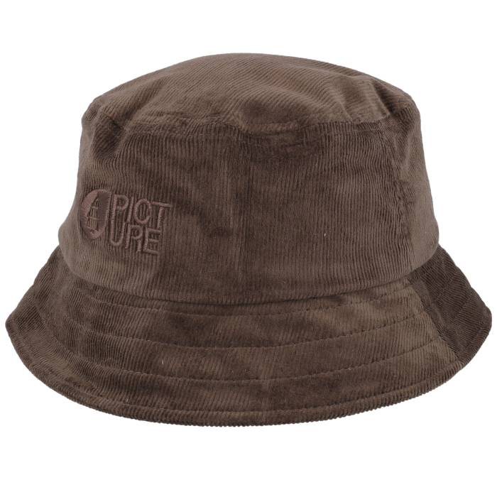 Picture 【 Qorda Hat Dark Chocolate Bucket Men Brown 】 メンズ 茶色 ブラウン