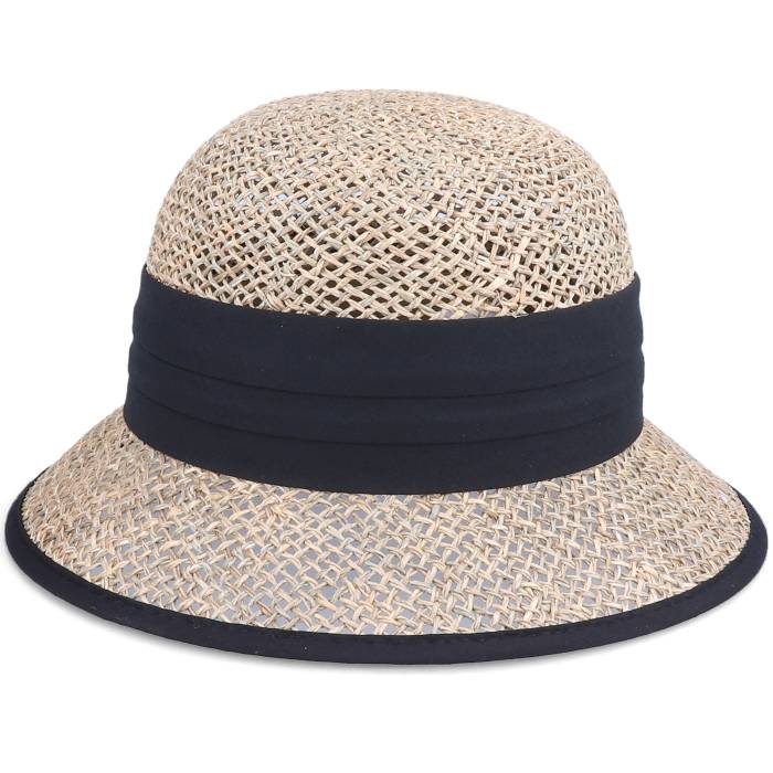 Seeberger 【 Seagrass Cloche Nature Straw Hat Men Beige 】 メンズ ベージュ