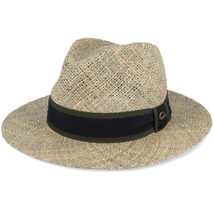 【 Strohhut Natur Straw Hat Men Beige 】 メンズ ベージュ