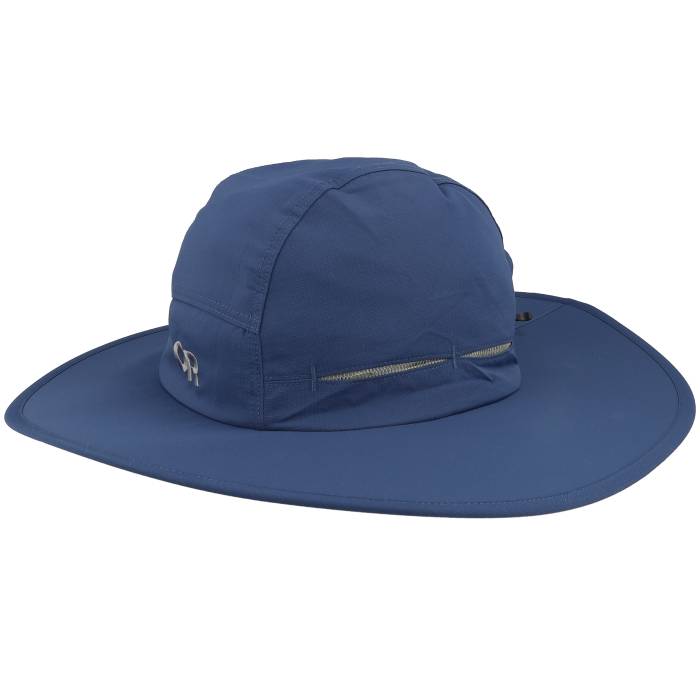 【★百貨店SALE★6/11真夜中2時迄】アウトドア問い合わせ Outdoor Research 【 Sunbriolet Cenote Sun Hat Women Blue 】 レディース 青碧 青碧