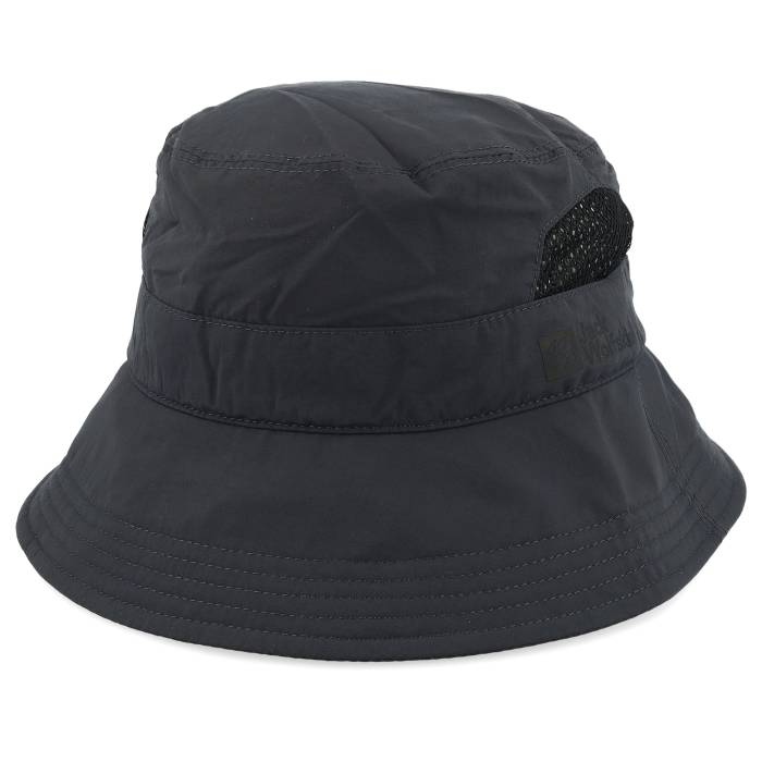ジャックウルフスキン Jack Wolfskin 【 Vent Hat Phantom Bucket Men Black 】 メンズ 黒色 ブラック|スニケス