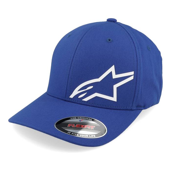 アルパインはやりっ子 Alpinestars 【 Corp Shift Multi Hat Blue Flexfit Men Blue 】 青味 青み メンズ 青味 青み