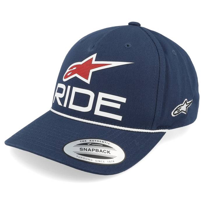 アルパインスター Alpinestars 【 Ride Comp Hat Navy/White/Red Adjustable Men Blue 】 メンズ 青色 ブルー｜スニケス