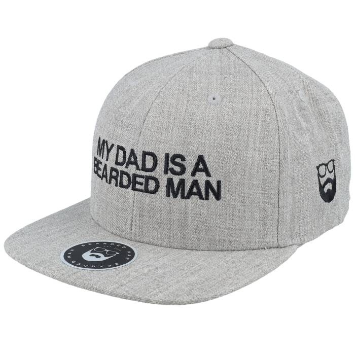 Bearded Man 【 Kids My Dad Grey Snapback Kids Grey 】 灰色 グレー Snapback スナップバック バッグ ジュニア キッズ 灰色 グレー 14,484円