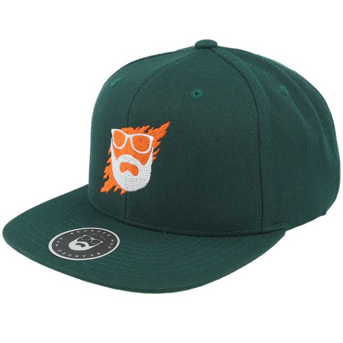 Bearded Man 【 Scratch Dark Green Snapback Men Green 】 green 緑・グリーン Snapback スナップバック バッグ メンズ green 緑・グリーン|スニケス