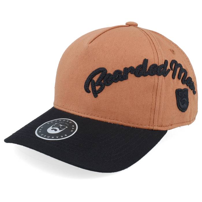 Bearded Man 【 Side Arch 3D Logo Caramel/Black A-Frame Adjustable Men Brown 】 ロゴ メンズ 茶色 ブラウン｜スニケス