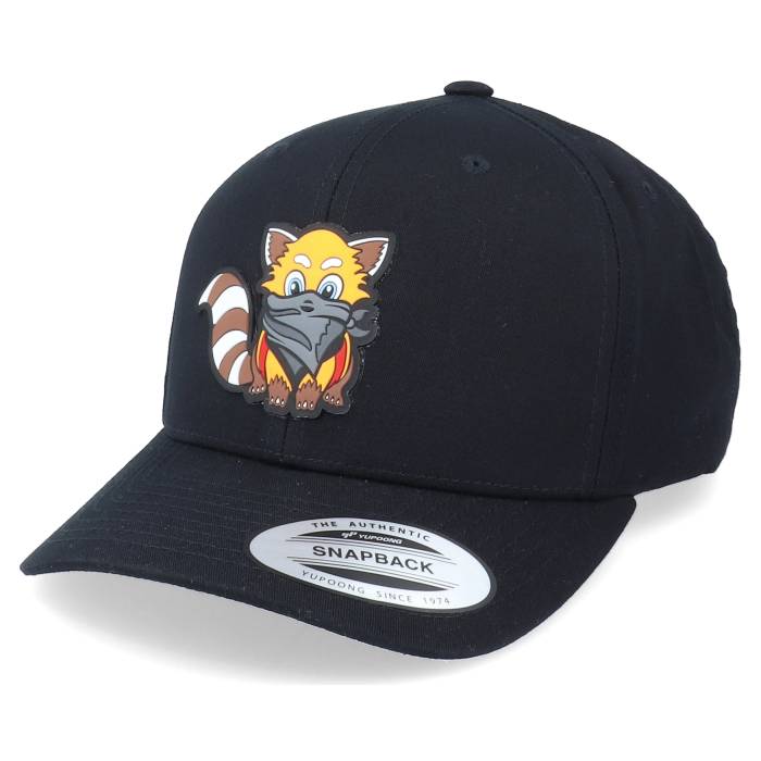 Kiddo Cap 【 Kids Hatsie The Red Panda Patch Black Adjustable Kids Black 】 Red 赤・レッド 黒色 ブラック ジュニア キッズ 黒色 ブラック 15,096円