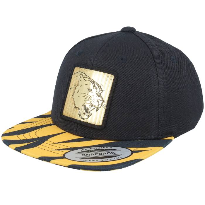 Kiddo Cap 【 Kids Panther Gold Patch Black/Tiger Snapback Kids Black 】 ゴールド Snapback スナップバック バッグ ジュニア キッズ 黒色 ブラック