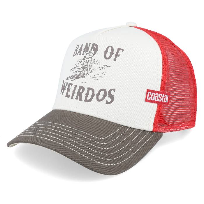 Coastal 【 Weirdos White/Olive/Red Trucker Men White 】 トラッカー メンズ 白色 ホワイト｜スニケス 20,100円