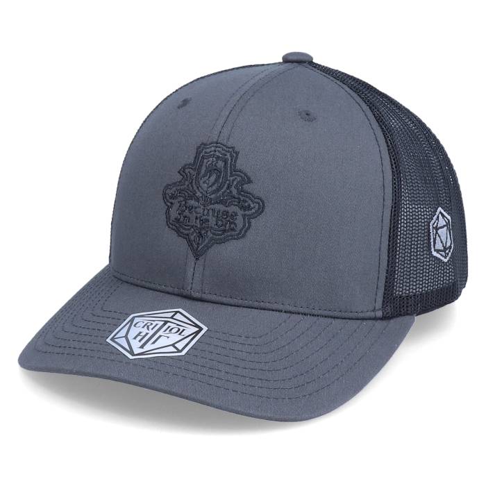 Critiql Hit 【 Because Im Dm Emblem Charcoal/Black Trucker Men Grey 】 トラッカー メンズ 灰色 グレー