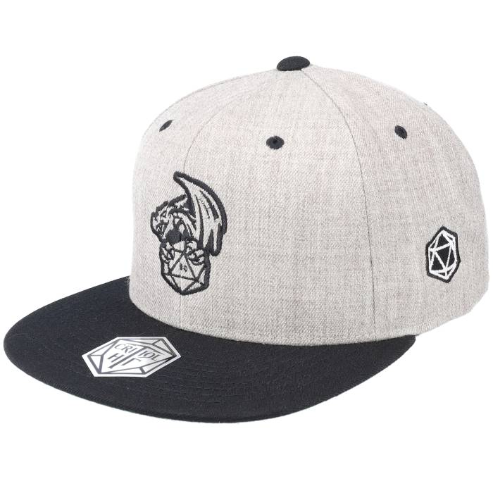 Critiql Hit 【 Dice And Dragons Heather Grey/Black Snapback Men Grey 】 heather ヘザー Snapback スナップバック バッグ メンズ 灰色 グレー