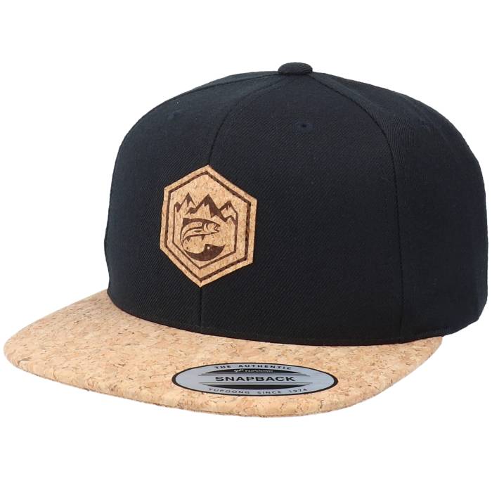 Skillfish 【 Mountain Badge Fish Black/Cork Snapback Men Black 】 Snapback スナップバック バッグ メンズ 黒色 ブラック|スニケス