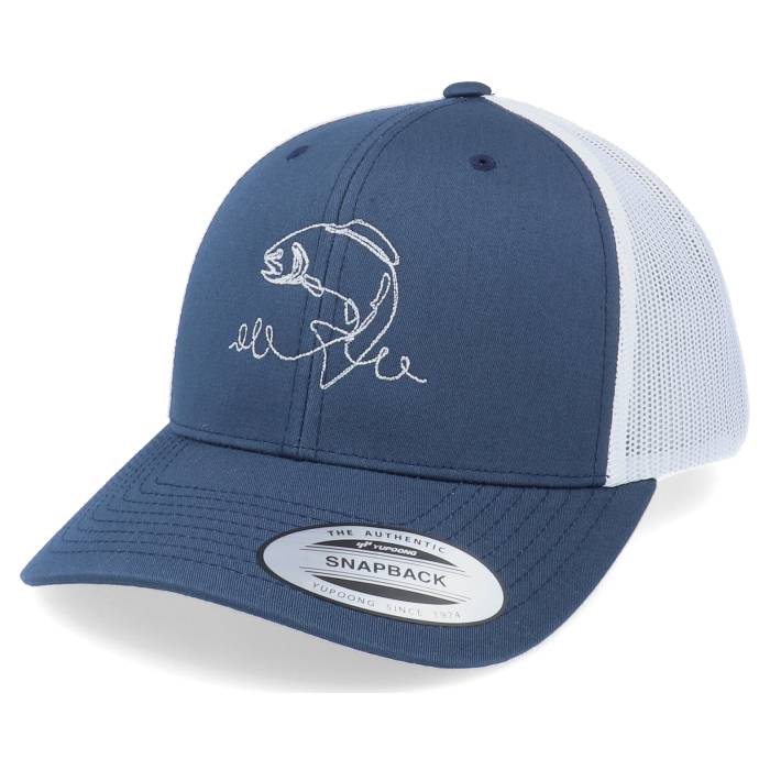 Skillfish 【 One Line Trout Fishing Navy/White Trucker Men Blue 】 トラッカー メンズ 青色 ブルー|スニケス