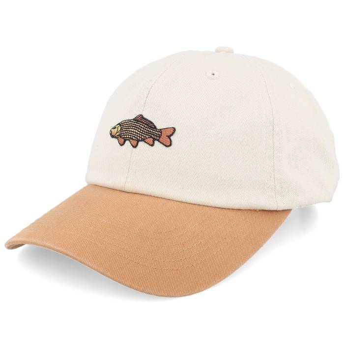 Skillfish 【 Tiny Carp Stone Washed Stone/Wheat Dad Cap Men Beige 】 キャップ 帽子 メンズ ベージュ|スニケス