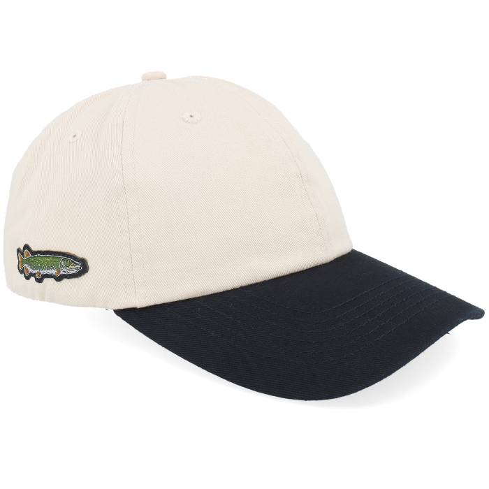 Skillfish 【 Tiny Pike Fish Stone Washed Stone/Black Dad Cap Men Beige 】 キャップ 帽子 メンズ ベージュ｜スニケス