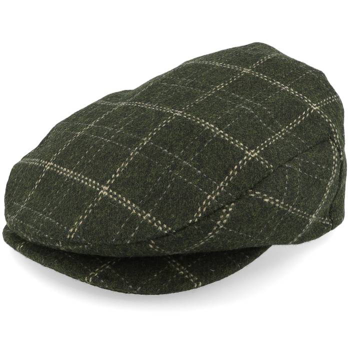ブリクストン Brixton 【 Barrel Snap Cap Moss/Sand Flat Cap Men Green 】 キャップ 帽子 メンズ green 緑・グリーン