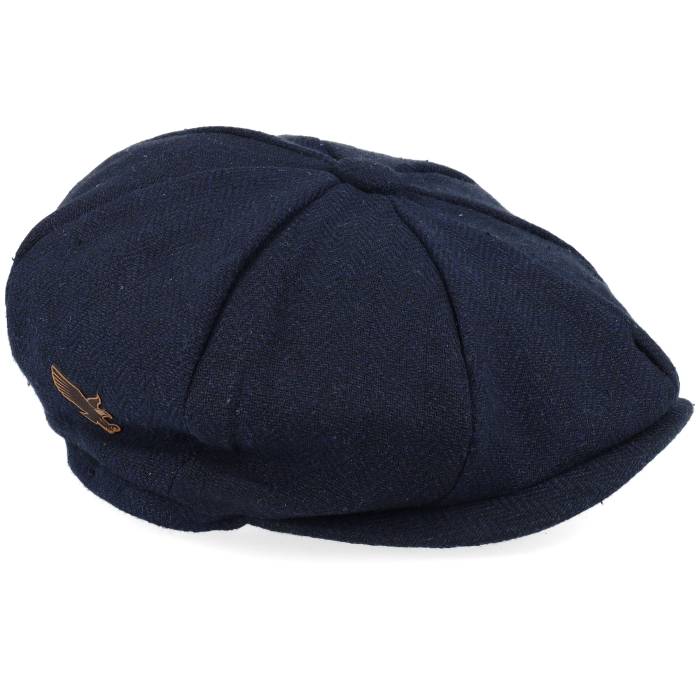 Wild Spirit 【 Eagle Patch Navy Bakerboy Flat Cap Men Blue 】 紺色 ネイビー キャップ 帽子 メンズ 青色 ブルー｜スニケス