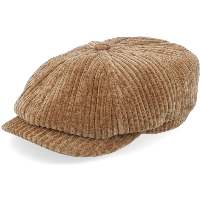 ステットソン Stetson 【 Hatteras Corduroy Jersey Beige Flat Cap Men Beige 】 コーデュロイ ジャージ ベージュ キャップ 帽子 メンズ ベージュ