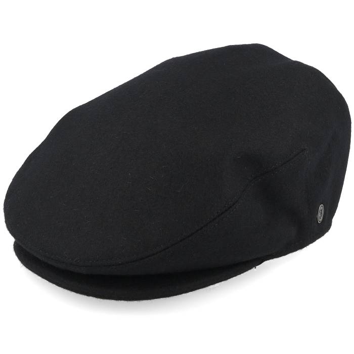 Jaxon & James 【 Melton Wool Black Snap Cap Men Black 】 黒色 ブラック キャップ 帽子 メンズ 黒色 ブラック｜スニケス
