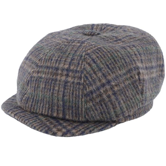 Mayser 【 Seven Amaro Brown-Pat. Flat Cap Men Brown 】 旗がしら かぶり笠 メンズ 赤銅色 赤銅色